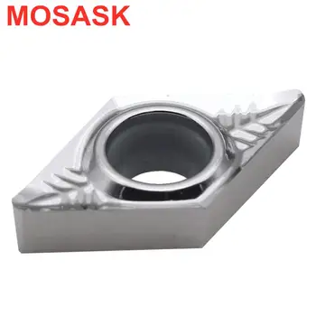 MOSASK DCGT 10PCS 0702 11T3 04 08 02-AL ZK01 Vara Alumīnija Apdare Mehāniskās Apstrādes Cementēts Volframa Karbīda Ieliktņiem
