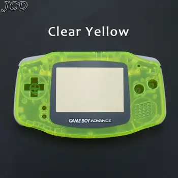 JCD Pilnu Korpusa Apvalks, lai Nintend Gameboy GBA Shell Grūti, Ja Ar Ekrānu, Objektīva Gameboy Advance Konsoles Gaismas Skaidrs, Shell