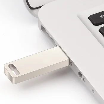 USB Flash Diski Reālā Ietilpība 64GB 128G Mini Usb 8G 16.G 32GB Metāla Pildspalvu, Atslēgu Usb Flash Diska Atmiņas Karte 256 GB Pendrive Stick