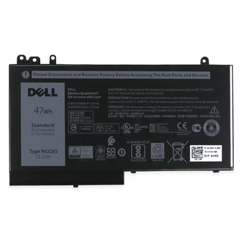 Sākotnējā Klēpjdators akumulators Priekš Dell Latitude E5270 E5470 M3510 E5570 E5550 RDRH9 11.4 V 47wh NGGX5