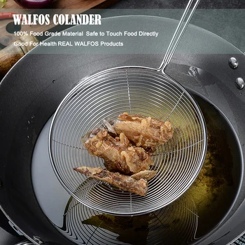 WALFOS Jaunu Colanders & Filtri Multi-Funkcionālo Filtrs Karoti Pārtikas Virtuve Eļļa-Cepšanai Salāti BBQ Filtrs Virtuves Piederumi
