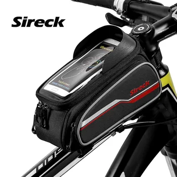 Sireck Road Bike Velosipēdu Somas Atstarojošs Ūdensnecaurlaidīgs Velo Top Priekšā Cauruļu Rāmi, Somas 6.0 collu Touch Screen Telefonu Gadījumā