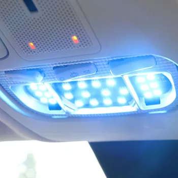 Angelguoguo 6 gab./ komplekts auto led galda lampas apgaismojums/ led dome gaismas/Auto led istabā gaismu Citroen C5