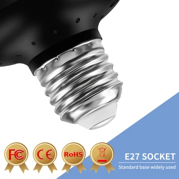 E27 Fitolampy LED Pilna Spektra 220V Augt Lampas E26 siltumnīcas efektu Izraisošo Augu Gaismas LED Stādus Fito Lampas LED Audzēšanas Spuldzes 40W 60W 80W