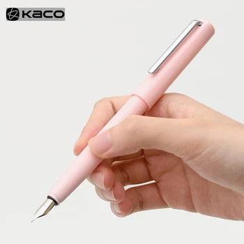 KACO TREKNS Fountain Pen Studentu Kaligrāfijas Rakstības Pildspalvas Biroja Kancelejas Biznesa Vienkāršu Tintes Pildspalvas 