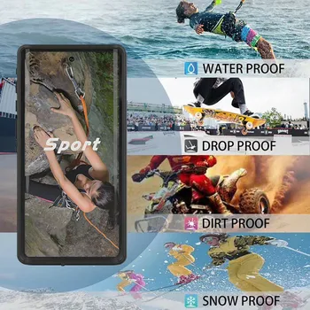 IP68 Ūdens Pierādījums Telefonu Gadījumā Samsung Galaxy A51 Note20 S20 Ultra Ūdens izturīgs Gadījumos, Samsung A51 5G Noslēgtā Vāciņu