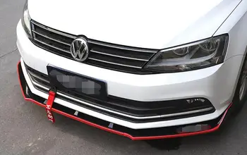 Par Je tta Ķermeņa komplekta spoilers-2018 Par Volkswagen Sagitar B ABS Aizmugurējā lūpu aizmugurējais spoileris priekšējā Bufera Difuzoru Bamperi Aizsargs
