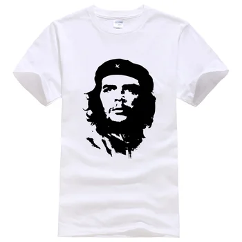 Che Guevara Varonis Vīriešu T Krekls Uzdrukāts Kokvilnas, Ar Īsām Piedurknēm T-Krekli Hipster Modelis T-Veida Topi Cool Augstas Kvalitātes Vīriešu T-Krekls