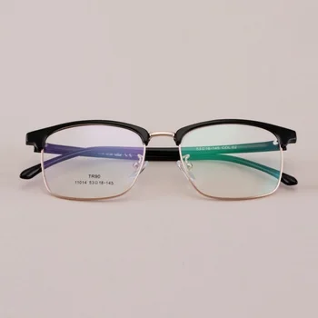 Platums-140 Retro laukumā uzacu rāmis Jauns TR90 brilles rāmis Vīriešu, sieviešu briļļu stikli brīvdabas recepšu brilles rāmis