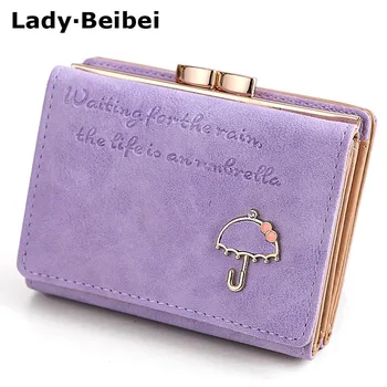 Lady BeiBei Gudrs Nelielu Konfekšu Ādas maza Kabatas Sieviešu Vakarā Sajūgs Maku Īss Soma Monētu Kabatā.Smart somas Sieviete 2018