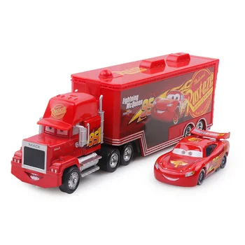 Disney Pixar Cars 2 3 Rotaļlietas, Zibens McQueen Jackson Vētra Mack Tēvocis Truck 1:55 Lējumiem Modeļa Automašīnas Rotaļlietas Bērniem Ziemassvētku Dāvanu
