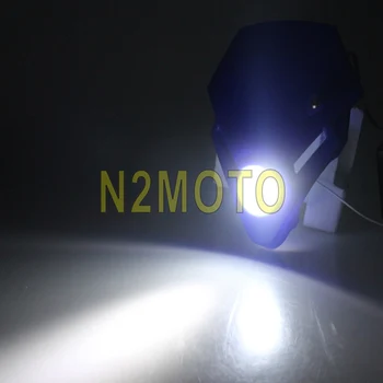 4-Krāsu LED Motocikla Priekšējo Lukturu Lampas Versija Gāzes Gāzes TXT Pro EK 280 125 250 300 Sacīkšu Velosipēds Motokrosa Sarkans Lukturis