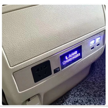 Auto iekštelpu Aizmugures Sear Multifuction USB Lādētāju piepīpētāja 