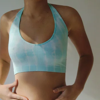 Beyouare sievietes sexy pavada kaklasaišu krāsošanas tvertnes augšpusē 2020. gada vasaras backless bez piedurknēm slim izdilis kultūraugu top gadījuma streetwear sporta apakškrekli