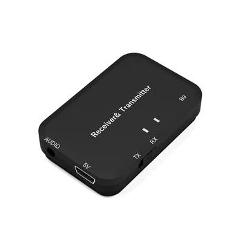 2 in 1 Bluetooth Audio Raidītāju & Uztvērējs B9 Pārnēsājamie Bezvadu Bluetooth Audio Adapter 3.5 mm Stereo Audio Atskaņotājs, USB Lādētājs