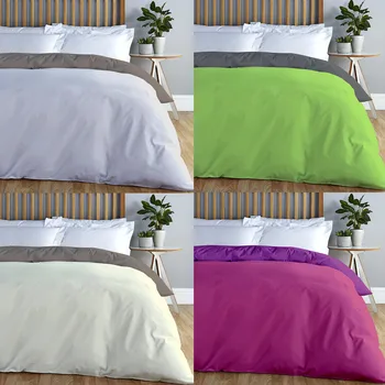 ADP Mājās-sega sedz, divu krāsu sega sedz, kvalitāti 144 diegu, 12 kombinācijas, viena gultas