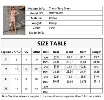 Sieviešu Kleita 2021. Gada Pavasarī Jauno Ķiršu Drukāt Šifona Kleitu Modes Laukumā Apkakles Gadījuma Dāmas Kleitas Seksīga Mini Kleita Rozā Kleita