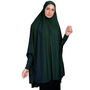 Musulmaņu Sievietēm, Lieliem, Hijab Lūgšanu Šalle Khimar Amira Islāmu Pilnībā Segtu Niqab Burqa Ilgi Jilbab Abaya Arābu Gaisvadu Kostīmi Ramadan