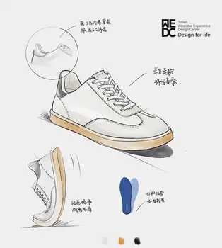 Youpin qimian 2020. gadam jauniem produktiem, aitādas sporta gadījuma kurpes vīriešu kurpes krāsu saskaņošanas, retro, sporta, ikdienas apavi