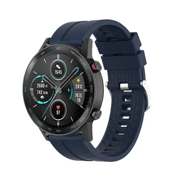 2020. gadam Huawei Honor burvju Skatīties burvju 2 2 GT 2 GT2 46mm Smart skatīties Silikona Sporta Siksna watchbands Aproce 22mm Skatīties band
