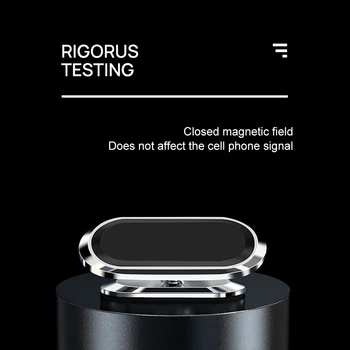 Magnētiskā Tālruņa Turētāju Automašīnas Paneļa Mini Lentes Formas Stends, IPhone, Samsung Xiaomi Metāla Magnētu GPS Auto montējams pie Sienas