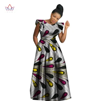 Āfrikas tradicionālo kleitas plus lieluma Dashiki print drēbes riche āfrikas impērijas apģērbu āfrikas drēbes sievietēm WY2410