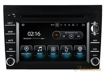 Android Auto DVD Atskaņotājs, GPS Navigācijas IPS HD Ekrāns Radio Multimediju Par Porsche 911 997/KAIMANU/BOXSTER 2005 - 2012 Audio / Video