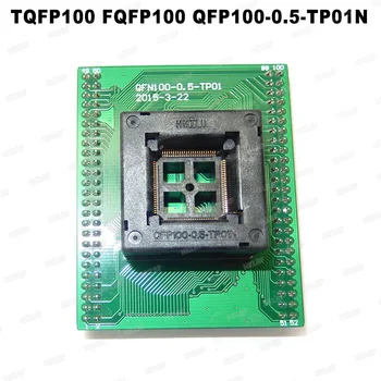 Augstākās Kvalitātes TQFP100 FQFP100 QFP100, lai DIP100 Plānošanas Ligzda OTQ-100-0.5-09 Piķis 0.5 mm IC Ķermeņa Lieluma 14x14mm Testa Adapteri