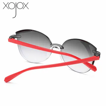 XojoX Modes Bērniem Saulesbrilles Bērnu bez apmales Saules Brilles Cute Baby Bērnu Luxury Vintage Brilles Meitenes Zēni Brilles UV400