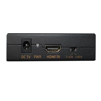 1080P HD Video, HDMI, DVI spdif Audio Converter Adapteris Lodziņā PS3,Blue ray DVD