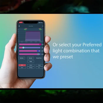 2019 Chihiros Bluetooth RGB Plus sērijas Augu augt LED gaismas saullēkta un saulrieta taimeris akvāriju ūdens augu, zivju tvertnes WRGB līdzīgi