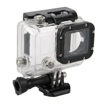 Ūdensizturīgs Aizsargs, Lietu Vāku, par Gopro Hero3 3+ 4 Kameras Korpuss Gadījumā Zemūdens Korpusa Vāka Kameru Piederumi