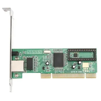Ir 2021. Jaunu 10/100/1000Mbps Gigabit Ethernet PCI -Tīkla Adapteri/ Tīkla Kartes datoram