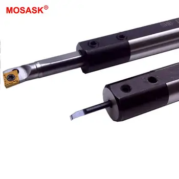 MOSASK 1GB 12 16 20 mm CNC Mazajiem Garlaicīgi Gropējums Pagrieziena Toolholders Vītnes Apstrādes Virpas Instrumentu Piedurknēm