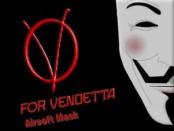 DC08 V For Vendetta Pilnu Sejas Metāla Sieta Airsoft Maska Puse CS Wargame Peintbola Militārās Aizsardzības Taktikas Maska