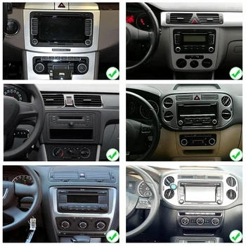 4G LTE Par Volkswagen/VW/Skoda Octavia golf, touran passat B7 b6 jetta polo tiguan Android 10 Automašīnas radio, dvd, GPS autoradio audio