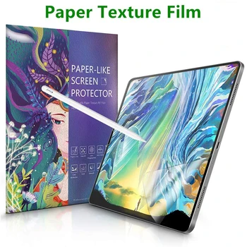 Papīrs, Piemēram, Ekrāna Aizsargs Filmu Matēts PET Anti Glare Krāsošana Apple iPad 9.7 Pro 10.5 mini 5 Face ID 11 12.9 Jaunu 10.2 collu
