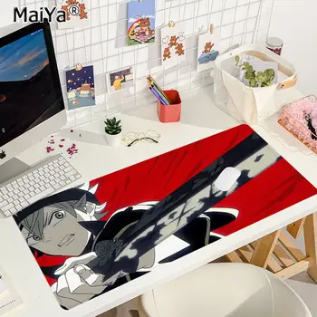 Melns Āboliņš Anime Skaistu Anime Pielāgot klēpjdatoru Spēļu peles paliktņa Izmērs par lielu Malu Slēdzenes Ātrums Versija Spēle KeyboardPad