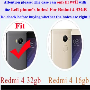 Howanni PU Ādas Telefona Gadījumā Xiaomi Redmi 4 Pro Redmi 4 Ministru 3GB 32GB Redmi 4S Ministru Redmi 4 Augsta Edition Bag Vāks Apvalks