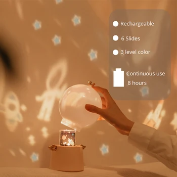 Mūzikas Box Zvaigžņotā Debess Projektors-Nakts Gaismas LED Lampas Iekasējams 360 Grādu Pagriezt Krāsains Visumu, kas Mirgo Star Bērniem, Baby Dāvanu