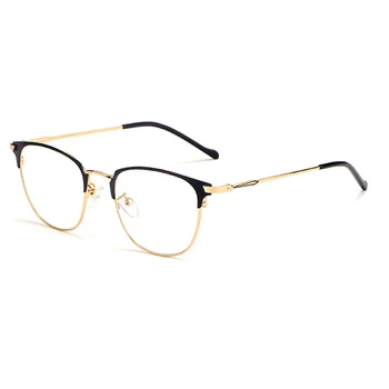 Optiskās Brilles Rāmis Vīriešiem un Sievietēm Sakausējuma Recepšu Brilles ar Recepti Brilles Brilles
