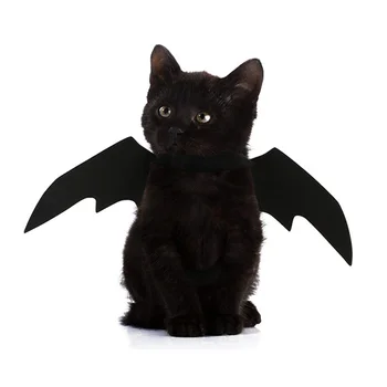 Pet Suns, Kaķis Bat Ārējie Cosplay Prop Halloween Bat Masku Kostīmu Apģērbs Spārniem 88 Piliens Kuģis