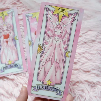 Deluxe Edition Kartes Sagūstītāja Sakura Clow Kartes SAKURA CARD Cosplay Anime Prop Dāvanu Rotaļlietas Taort