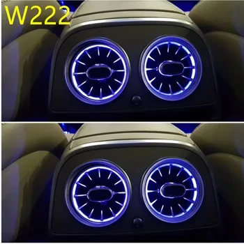 Auto LED atveres ir piemērots Mercedes-Benz W205 W213 X253 W177 W222 aizmugures gaismu izstarojošās gaisa kondicionēšanas iekārta izvada apkārtējā gaisma