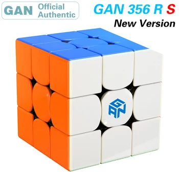 GAN 356 R S RS 3x3x3 Magic Cube 3x3 Modernizētas GAN356/356RS Profesionālās Neo Ātrums Cube Puzzle Antistresa Rotaļlietas Bērniem