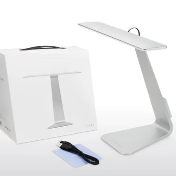 Ultrathin Galda Lampa Folding Lādējams Mac Stilā Dimming LED Lasījumā Studiju Galda Lampas Mīksto Acu Aizsardzība Led Nakts Gaisma