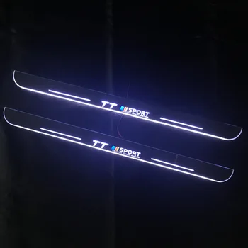 LED Pretnodiluma Plāksnes Pedāli, gaismas, auto durvis, Palodzes Paņēmiens Gaismas Audi TT Quattro Roadster, Coupe Akrila Pārvietojas lampas