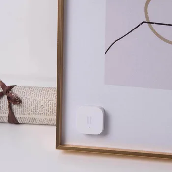 Xiaomi Smart Vibrācijas Sensors Zigbee Kustību Trieciena Sensora uztveršanas Signāla Monitorā iebūvēto Žiroskopu Mājas Drošības MI mājās