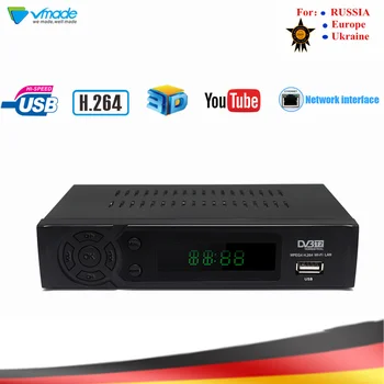 Vmade HD Virszemes Ciparu TV Uztvērējs, DVB-T2 8939 iebūvēta Tīkla H. 264 MPEG-2/4 TV Set-Top Box Atbalsta Megogo Youtube