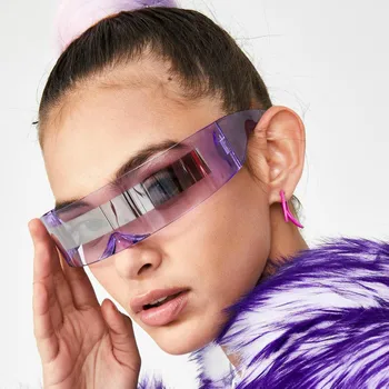 Ir 2021. Kiberpanku Jaunu Modes Unisex Brilles, Futūristiska Sajūtu Zinātnes un Tehnoloģiju Stilu, Aizsargbrilles, Forši, Stilīgi Aksesuāri